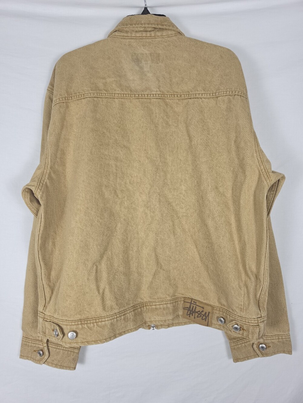 NWT Stüssy Quality Workgear Canvas Zip-Front Jacket - XL - Picture 4 of 6